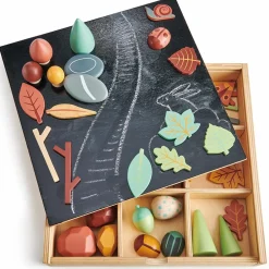 Hot Tender Leaf Sorteringssæt - Skatte fra skovbunden, 50 dele