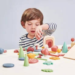 Hot Tender Leaf Sorteringssæt - Skatte fra skovbunden, 50 dele