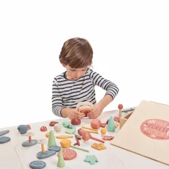 Hot Tender Leaf Sorteringssæt - Skatte fra skovbunden, 50 dele