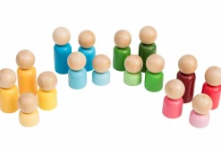 Discount Sorteringssæt - Træfigurer, 16 dele