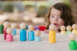 Discount Sorteringssæt - Træfigurer, 16 dele