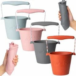 Online Scrunch Spand i silikone - Foldbar - Nordiske farver