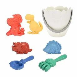 Outlet Spandsæt m. dinosaurer, 7 dele