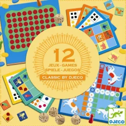 Discount Djeco Spillemagasin (fra 4-6 år) - Inkl. 12 spil