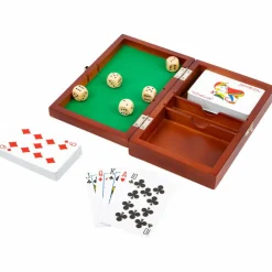 Discount small foot Spilleæske med kort og terninger