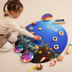 Discount tickit® Sæt scenen Ø62,5 cm - Under havet