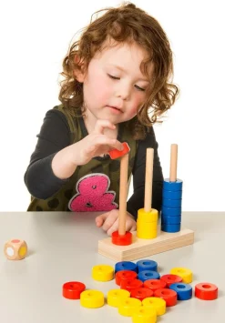 New Toys for Life Stabel ringene - Lær at bygge og tælle