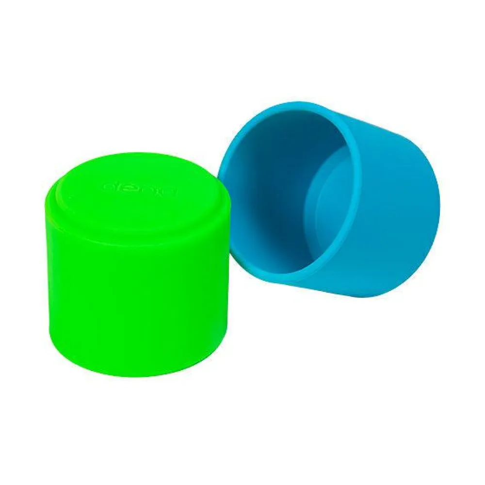 Sale Dëna Stablekopper i silikone - Neon, 6 stk