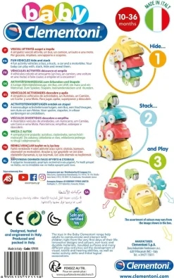 New Clementoni Stablekøretøjer i 100% genbrugsplast