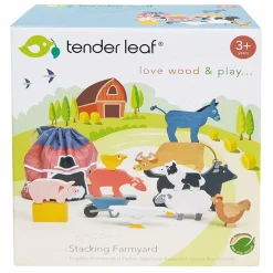 Discount Tender Leaf Stableleg - Bondegårdsdyr, 12 dele