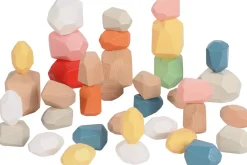 Clearance Stablesten af træ, 36 stk