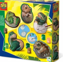 Discount SES Creative Støb & Mal - Dinosauræg