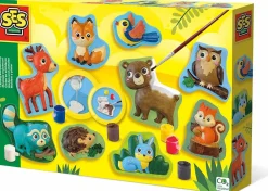 Clearance SES Creative Støb & Mal - Skovens dyr