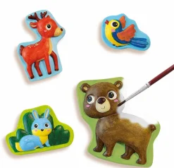 Clearance SES Creative Støb & Mal - Skovens dyr