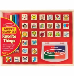 Hot Melissa & Doug Stempelsæt - Farvorit ting, Emoji