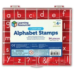 New Learning Resources Stempelsæt - Små bogstaver (A-Z)