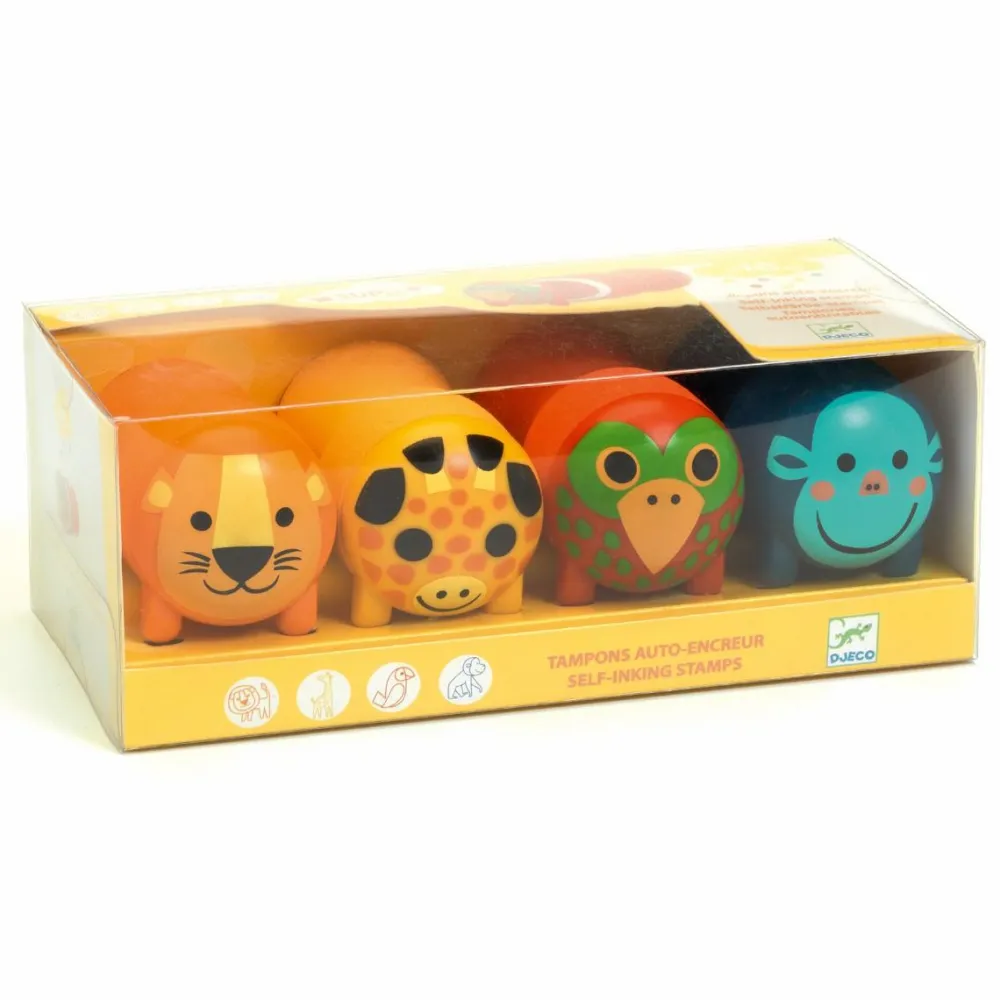 Outlet Djeco Stempler til de små - Safari (fra 18 mdr)