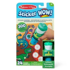Discount Melissa & Doug Sticker WOW! aktivitetssæt - Dinosaur