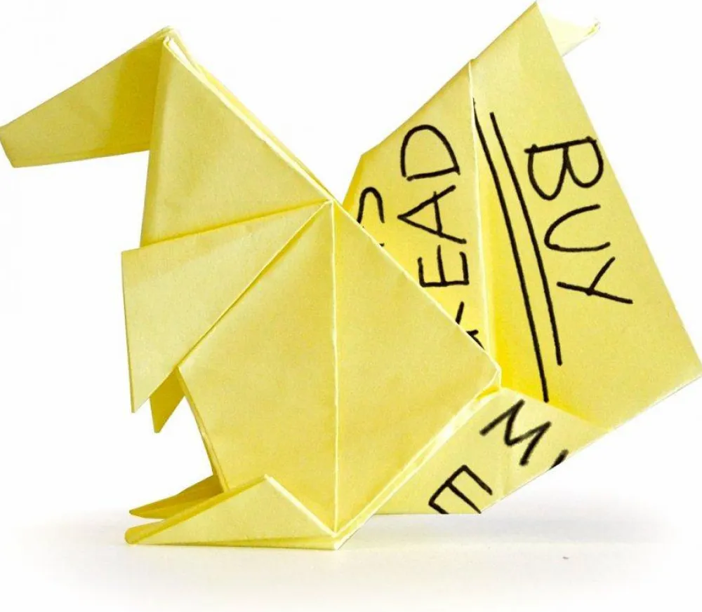 Sticky Notes Origami