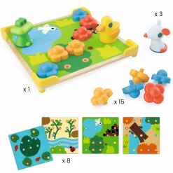 Sale Djeco Stiftmosaik - Ducky & Co.