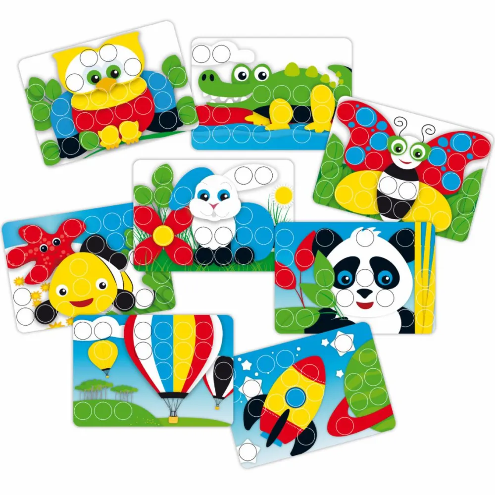 Sale Quercetti Stiftmosaik - FantaColor Junior, 58 stk