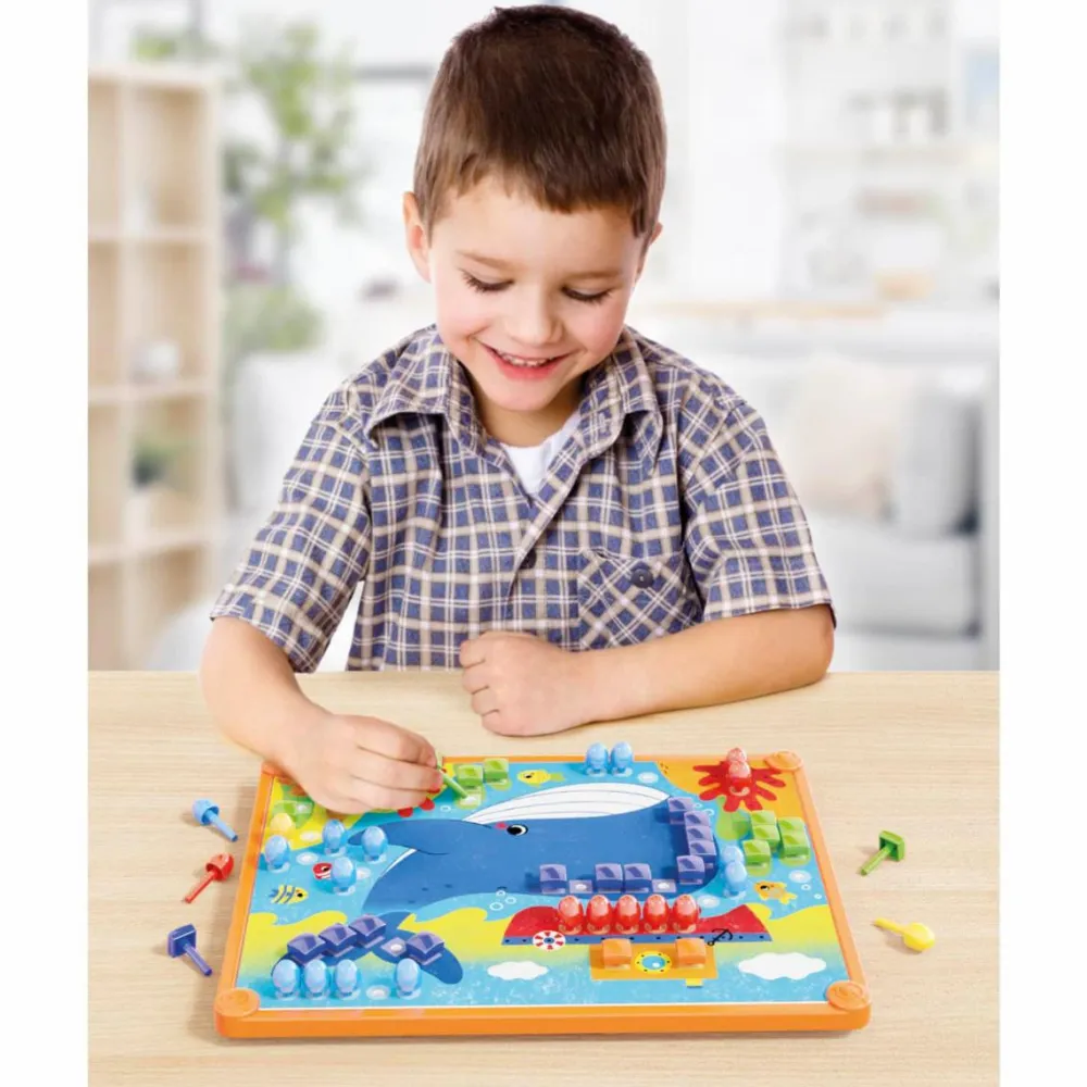 Sale Quercetti Stiftmosaik - FantaColor m. dyr, 180 stk