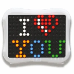 Discount Quercetti Stiftmosaik med LED - Peg Brite, 122 stk