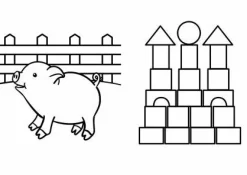 Hot Tactic Stor malebog til små hænder