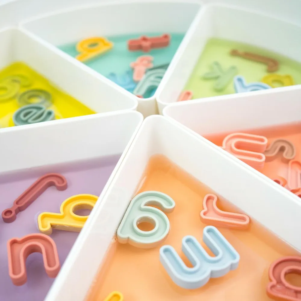 Best Inspire My Play Store bogstaver af silikone A-Z, 26 stk