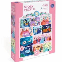 Best Djeco Story puslespil m. 54 brikker - Askepot