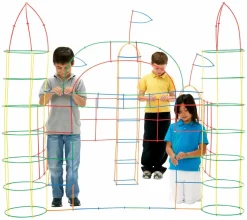 Clearance Straws & Connectors byggesæt, 230 dele