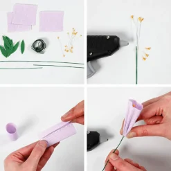 Sale Creativ Company Støvdragere til papirblomster - Orange, 100 stk