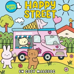 Sunny Vibes malebog - Happy Street