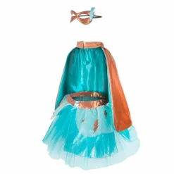 Clearance Great Pretenders Superheltinde blå, str. 4-6 år