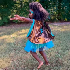 Clearance Great Pretenders Superheltinde blå, str. 4-6 år