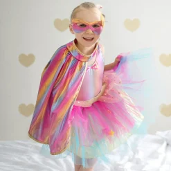 Clearance Great Pretenders Superheltinde pink, str. 4-6 år