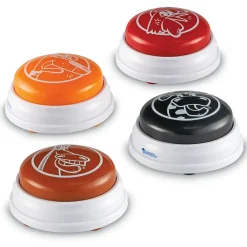 Clearance Learning Resources Svarknapper med dyrelyde, 4 stk