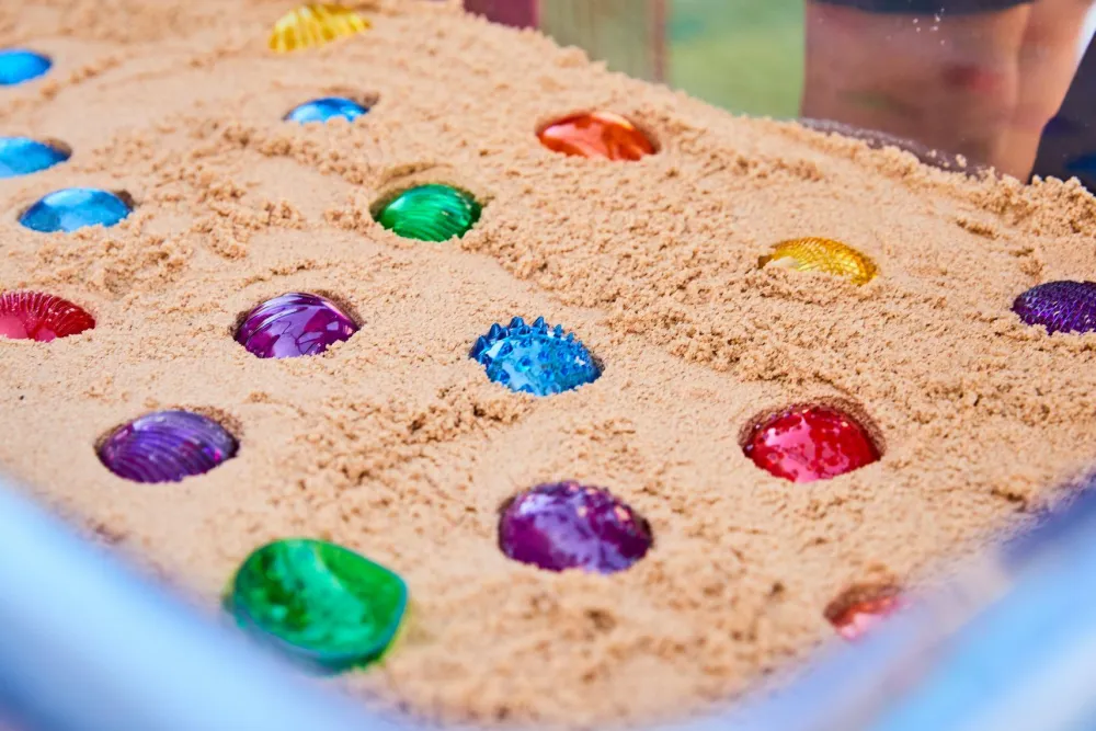 Online Taktilskaller - Transparente, 108 stk