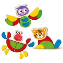 Sale SES Creative Tangram - Lav dyr
