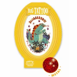 Best Djeco Tatovering, Stor - Godzilla