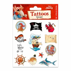 Sale Spiegelburg Tatoveringer - Capt'n Sharky