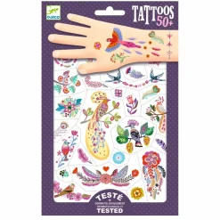 Best Djeco Tatoveringer - Fugle