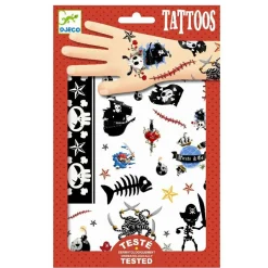 New Djeco Tatoveringer - Pirater