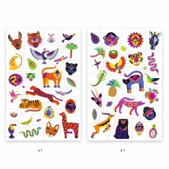 Djeco Tatoveringer - Vild skønhed