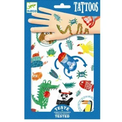 Best Djeco Tatoveringer - Vilde dyr