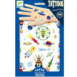 Best Djeco Tatoveringer, Glow-in-the-dark - I rummet