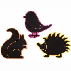 Sale Tavler til udendørs brug - Skovdyr, 3 stk