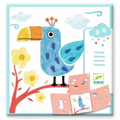 Online Djeco Tegn og farvelæg med skabeloner