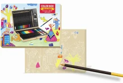 Best Djeco Tegne- og malekuffert med 45 dele