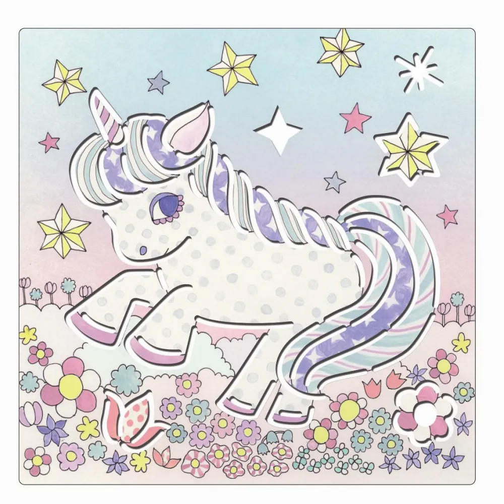 Sale Djeco Tegneskabeloner - Kawaïland, 5 stk